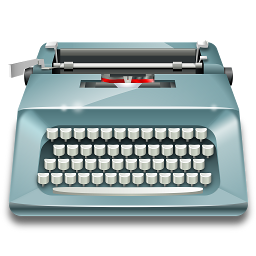 Article, author, copywriting, document, script, text, typewriter 