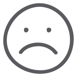 Unhappy Face Icon Free Icons Library