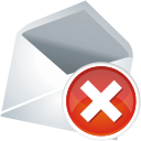 Block, email, mail, newsletter, unsubscribe icon | Icon search engine