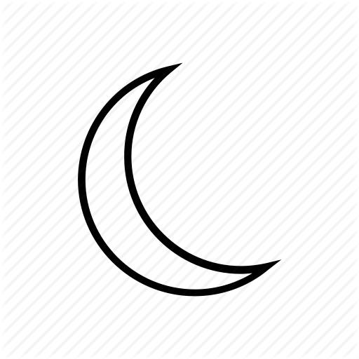 Crescent,Line,Font,Black-and-white,Symbol,Line art