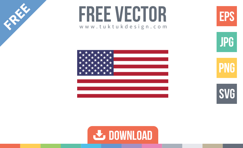 United States Flag 3 Icon - Vista Flags Icons 