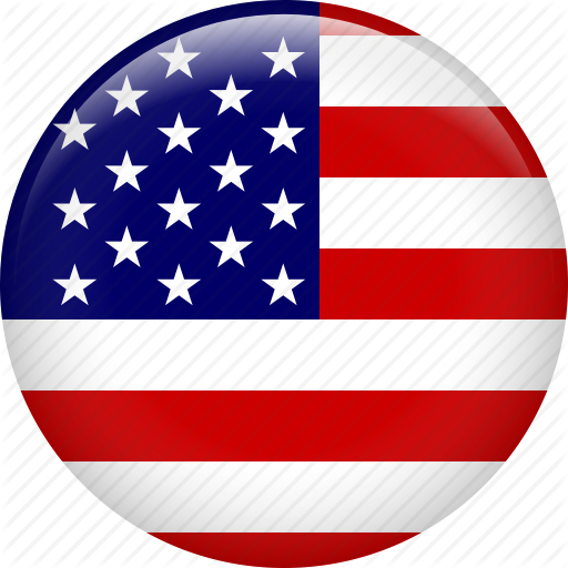 Waving flag. Illustration of flag of United States of America