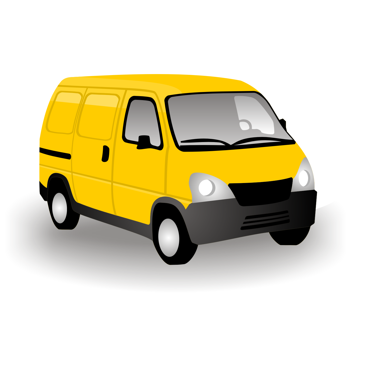 Automobile, cargo van, delivery van, side view, sprinter van, van 