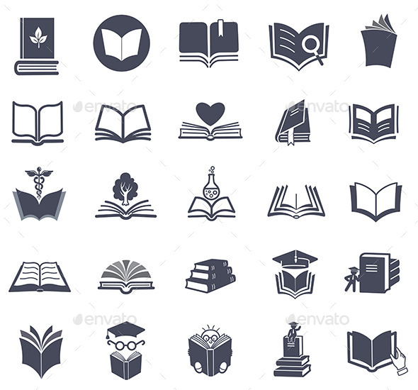 Book Icons - 6,955 free vector icons