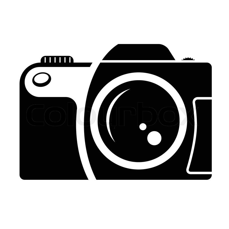 Modern camera icons. Modern icon set - collection of camera 