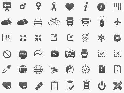 210 Vector Icons for Wireframes   Web Design - Icon Deposit
