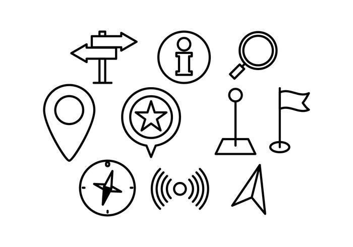 35  Free Vector Map Icons for Map Makers | Free  Premium Templates