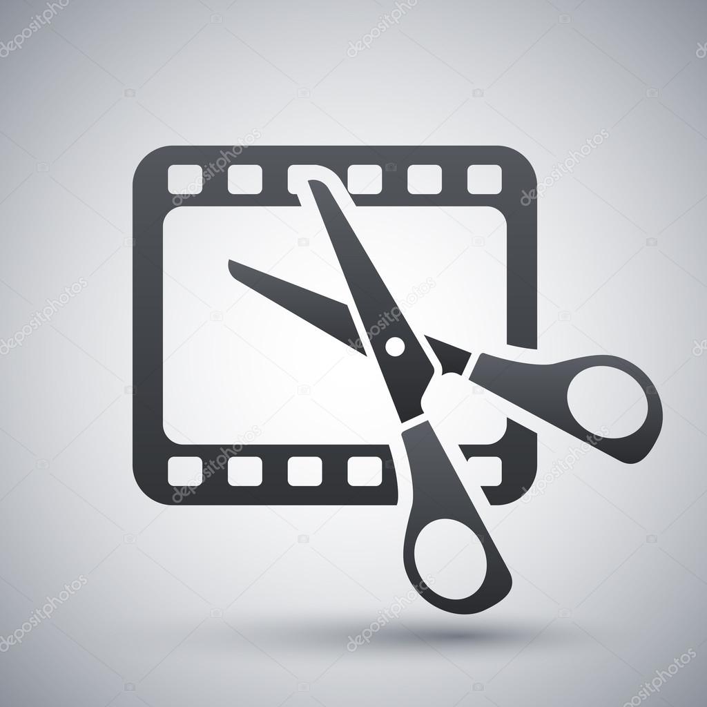 Video Editor Icon Stock Vector 670590688 - 