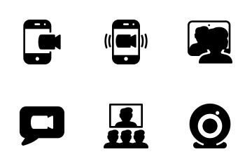 Video Conference Icon - free download, PNG and vector