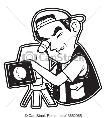 Videographer icon sign o Royalty Free Vector Image