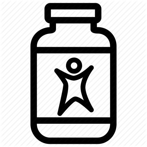 Bottle, complement, jar, medicine, supplement, vitamins icon 