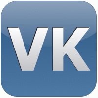 Free white vk com icon - Download white vk com icon