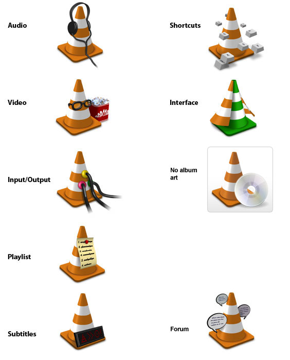 Media vlc icon free download as PNG and ICO formats, VeryIcon.com