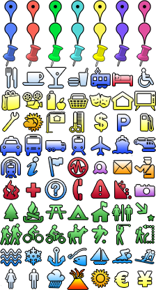 Mercator Mountain 3 - Map Icon Icons PNG - Free PNG and Icons 