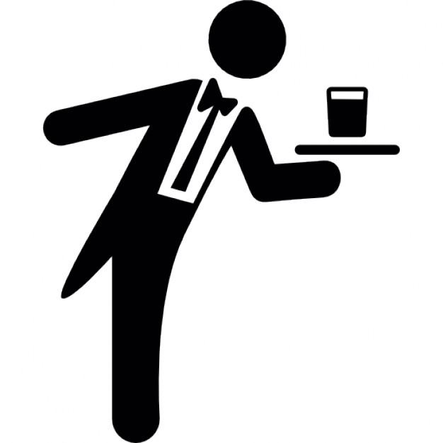 Waiter Icon - Travel, Hotel  Holidays Icons in SVG and PNG 