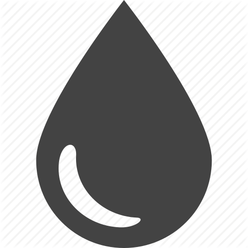 Free water drop icon png vector - Pixsector