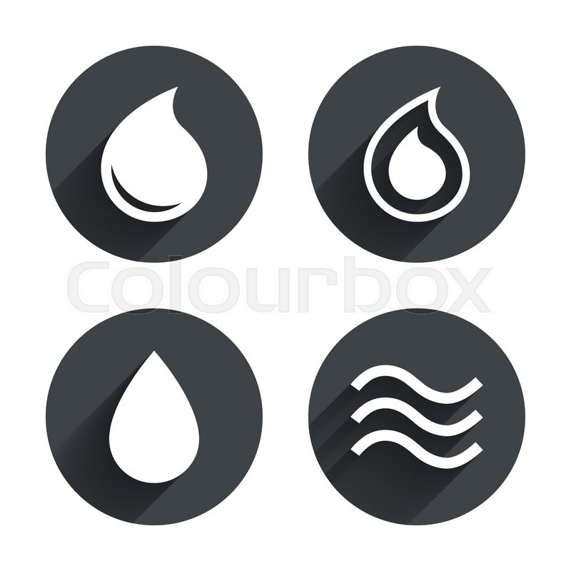 water, drop icon