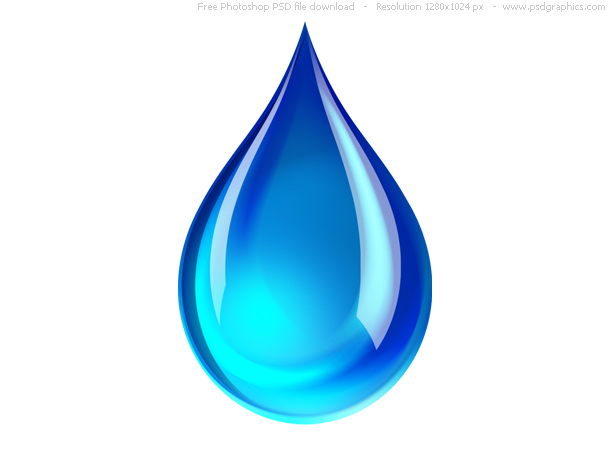 Water droplet silhouette Icons | Free Download