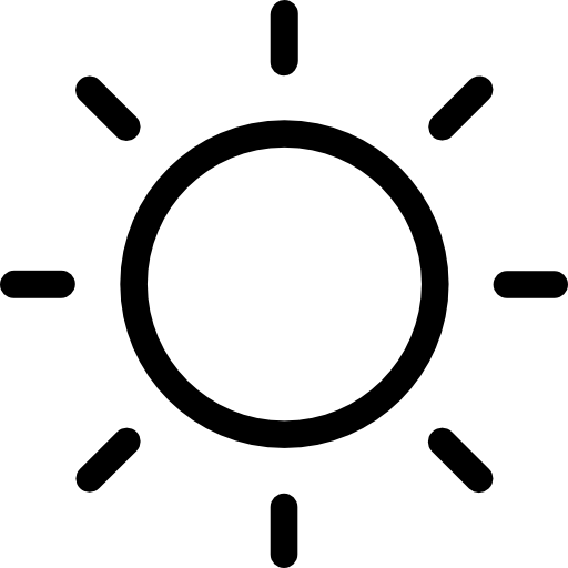 Weather Icon Sunny #16221 - Free Icons Library