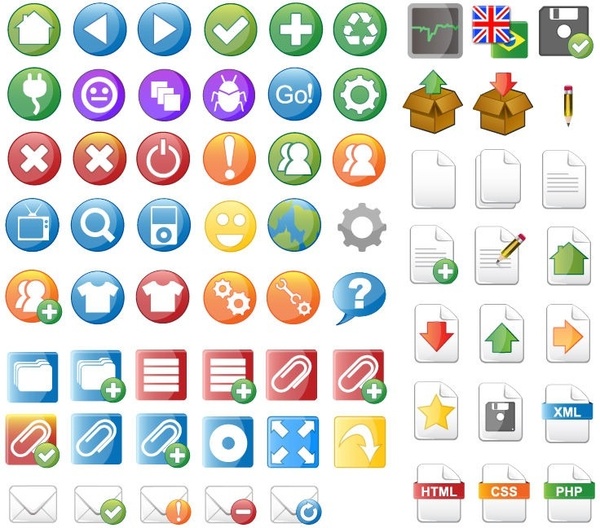 Top 50 Free Icon Sets for Web Designers 2018