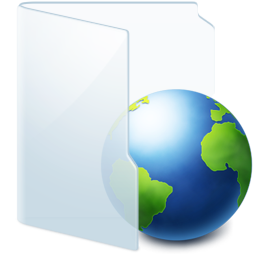 Network Folder Web Icon | Ginux Iconset | Kyo-Tux