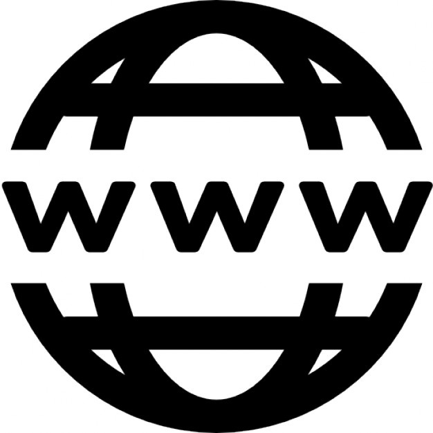 World Wide Web icon vector sign | Public domain vectors #5793 