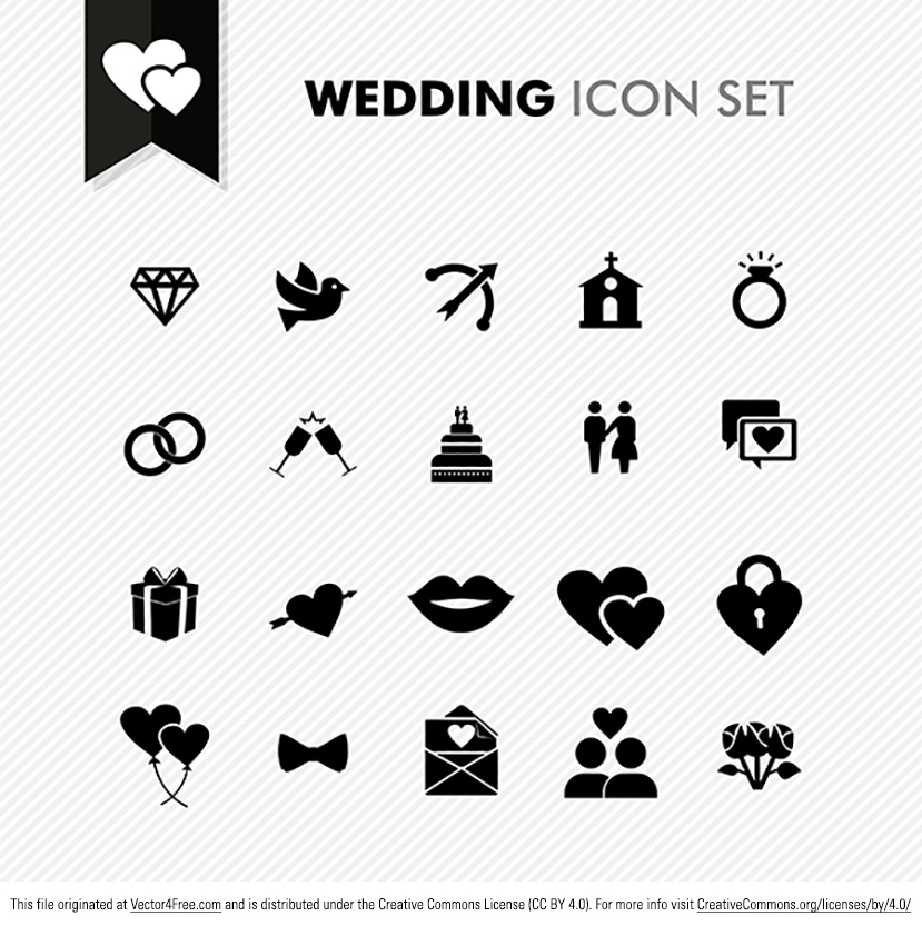 Wedding Icons - 2,905 free vector icons