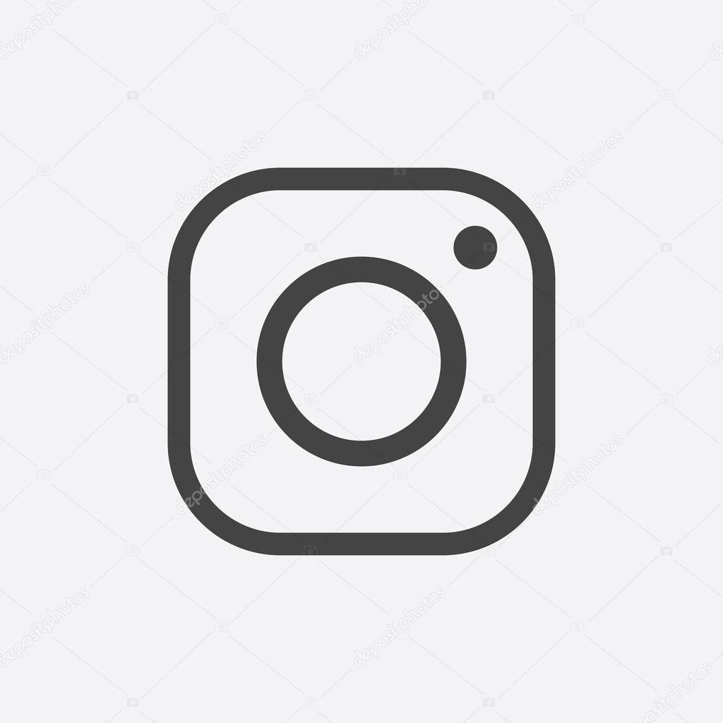 Raphael Instagram Icon  Style: Flat Circle White On Silver