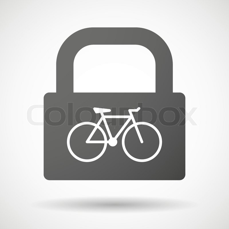 Safety lock icon image Royalty Free Vector Image