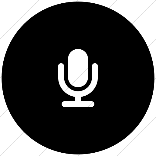 White microphone icon - Free white microphone icons