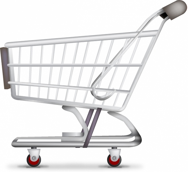 Bootstrap Font Awesome Shopping Cart Icon  Style: Flat Rounded 