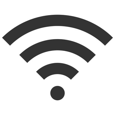 Home WiFi vector icon