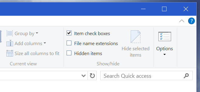 How to Remove the Check Box from Windows 10 Icons