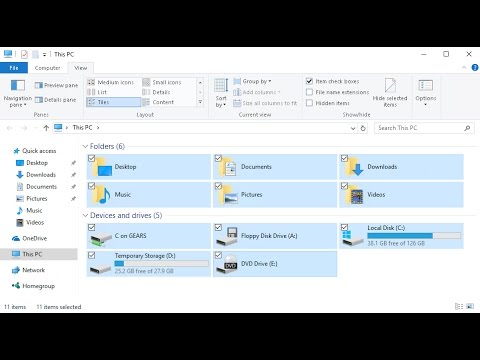 Enable Check Boxes in File Explorer in Windows 10