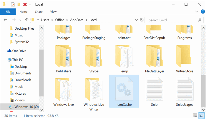 Changing icons for protected file extensions in Windows 10 - Super 