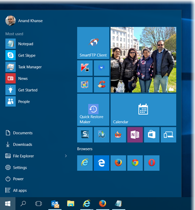 How to Switch Between Start Menu and Start Screen in Windows 10 