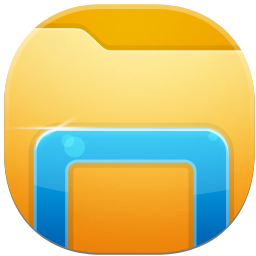 Folder Explorer Icon - Windows 8 Metro Invert Icons 