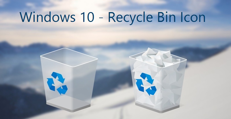 windows xp recycle bin icon