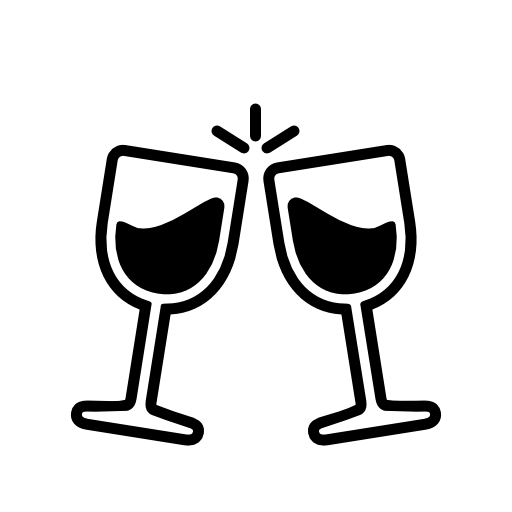 Wine glass hand drawn drink - Free food icons