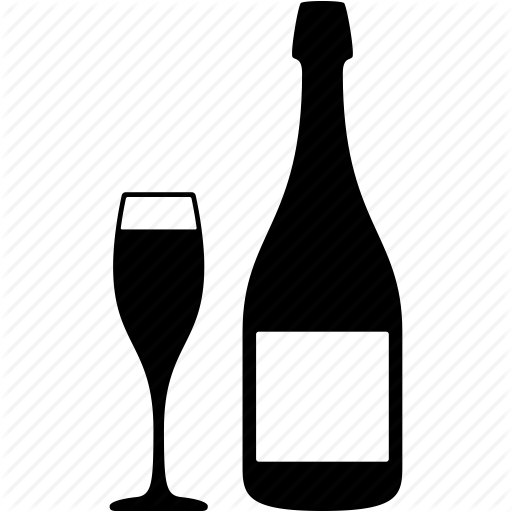 Bottle,Wine bottle,Glass bottle,Alcohol,Drink,Wine,Glass,Alcoholic beverage,Drinkware,Wine glass,Stemware,Tableware,Label,Black-and-white,Liqueur,Champagne stemware,Liquid,Champagne