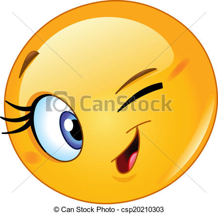 Winking icon free download as PNG and ICO formats, VeryIcon.com