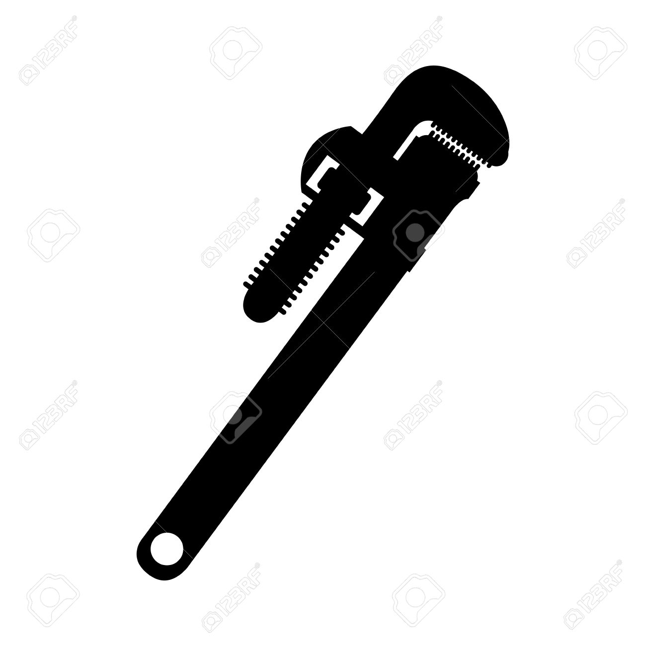 Wrench Vector Icon Stock Vector Art  More Images of Adjustable 