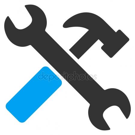 Black Pipe Wrench Icon Isolated On White Background Vector 