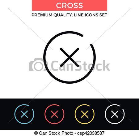Red X Icon Clip Art at  - vector clip art online, royalty 