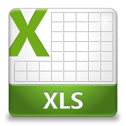 Xls file format symbol - Free technology icons