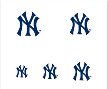 New York Yankees MLB Baseball Symbol Logo Car Bumper Sticker Decal 