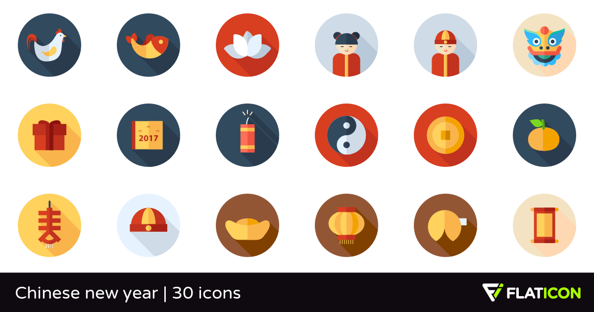 2017 calendar glyph color icon ~ Icons ~ Creative Market