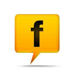 Free yellow facebook icon - Download yellow facebook icon