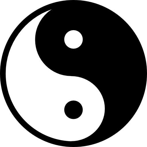 Paste symbol yin yang copy ☯