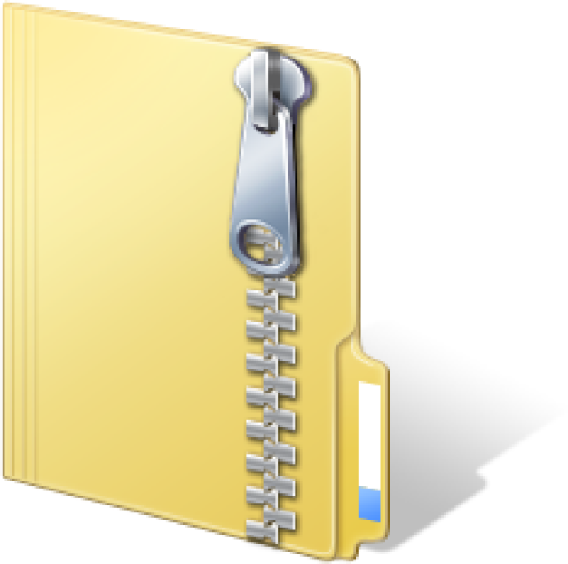 WinZIP Folder Icon - Mega Pack Icons 1 